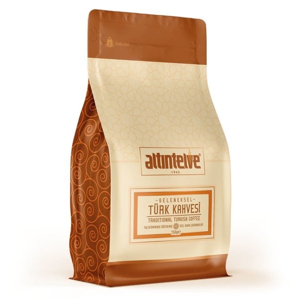 Altıntelve Öğütülmüş Türk Kahvesi Kraft 250 Gr