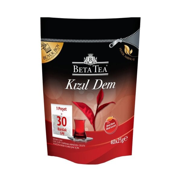Beta Tea Kızıl Dem Demlik Poşet 40'lı