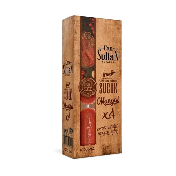 CanSultan Mangal Sucuk  4x100 gr