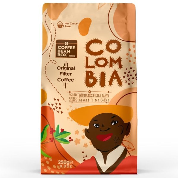 Colombıa Filtre Kahve 250 Gr