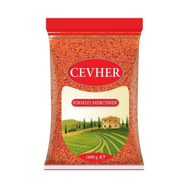 Cevher Kırmızı Mercimek 1 Kg