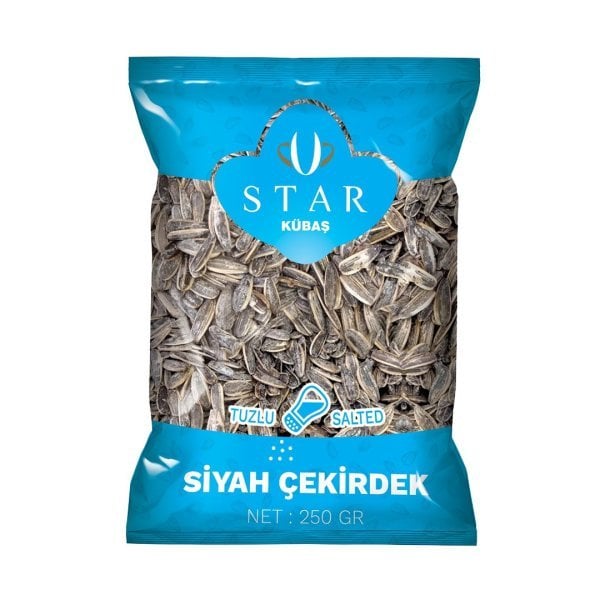 Star Duble Tuzlu Sıyah Çekirdek 250 Gr