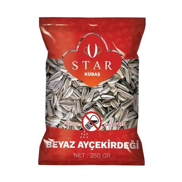 Star Lüks Tuzsuz Beyaz Çekirdek 250 Gr