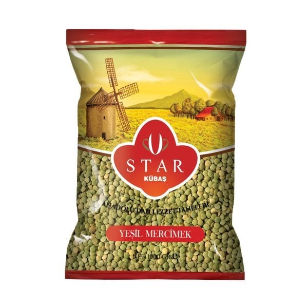 Star Yeşil Mercimek 1 Kg